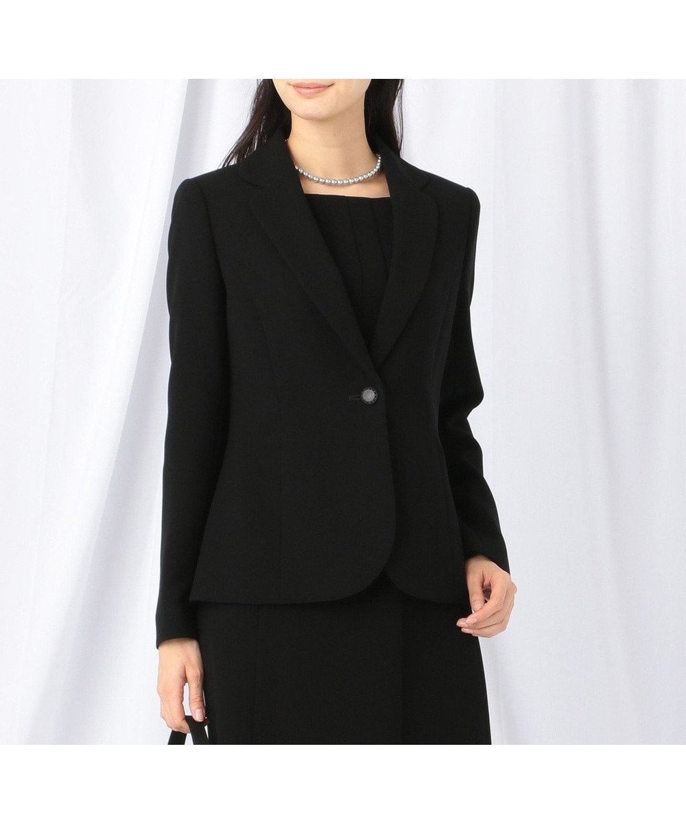 【自由区 FORMAL/JIYU-KU FORMAL】の【ゆったりサイズも】NOIE15平二重 テーラードジャケット 人気、トレンドファッション・服の通販 founy(ファニー) 　ファッション　Fashion　レディースファッション　Fashion for Women　アウター　Coat / Outerwear Collection　レディースジャケット・軽アウター　Jackets　テーラードジャケット / 通勤・きれいめスタイル　Tailored Jackets & Blazers　ジャケット　Jacket, Outerwear　ストレッチ　Stretch, Stretchy Fabric　ハンカチ　Handkerchief, Hanky　ビジネス 仕事 通勤　Business / Work / Commuting　ポケット　Pocket, Pocket Detail　夏　Summer　定番　Standard, Basic Item　S/S・春夏　SS, Spring/Summer, Warm Season　A/W・秋冬　Autumn/Winter　 other-1|ID: prp329100004677168 ipo3291000000034971097