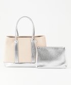 【アンビリオン/UNBILLION】のcachecache パーテーションキャンバストートバッグL シルバー|ID: prp329100004677182 ipo3291000000034267974