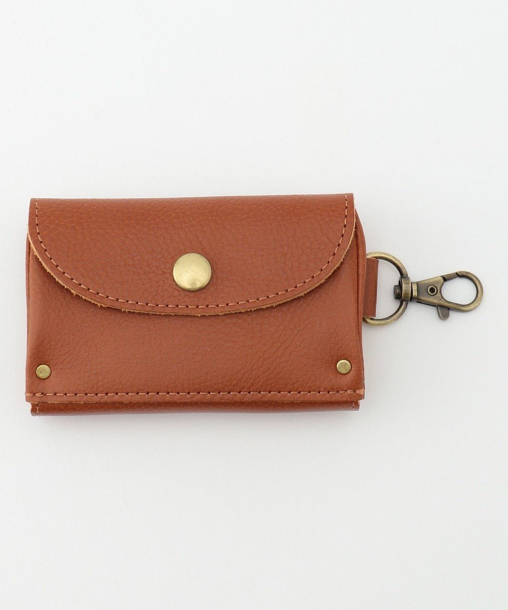 【アンビリオン/UNBILLION】のperche イタリア製牛革キーケース インテリア・キッズ・メンズ・レディースファッション・服の通販 founy(ファニー) ファッション Fashion レディースファッション Fashion for Women ミニ財布・二つ折り財布 Wallets & Card Cases アクセサリー Fashion Accessories イタリア Italy スマート Smart, Elegant 日本製 Made In Japan 財布 Wallet, Purse ブラウン|ID: prp329100004677185 ipo3291000000034268006