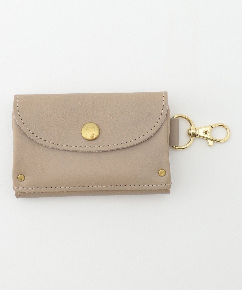 【アンビリオン/UNBILLION】のperche イタリア製牛革キーケース インテリア・キッズ・メンズ・レディースファッション・服の通販 founy(ファニー) ファッション Fashion レディースファッション Fashion for Women ミニ財布・二つ折り財布 Wallets & Card Cases アクセサリー Fashion Accessories イタリア Italy スマート Smart, Elegant 日本製 Made In Japan 財布 Wallet, Purse グレー|ID: prp329100004677185 ipo3291000000034268008