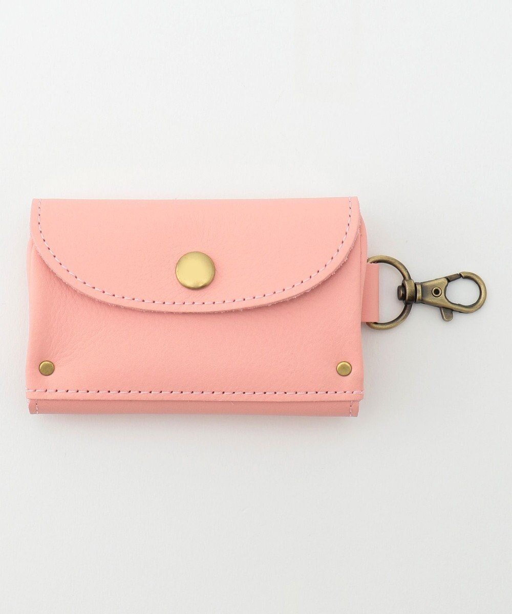 【アンビリオン/UNBILLION】のperche イタリア製牛革キーケース インテリア・キッズ・メンズ・レディースファッション・服の通販 founy(ファニー) ファッション Fashion レディースファッション Fashion for Women ミニ財布・二つ折り財布 Wallets & Card Cases アクセサリー Fashion Accessories イタリア Italy スマート Smart, Elegant 日本製 Made In Japan 財布 Wallet, Purse ピンク|ID: prp329100004677185 ipo3291000000034268020