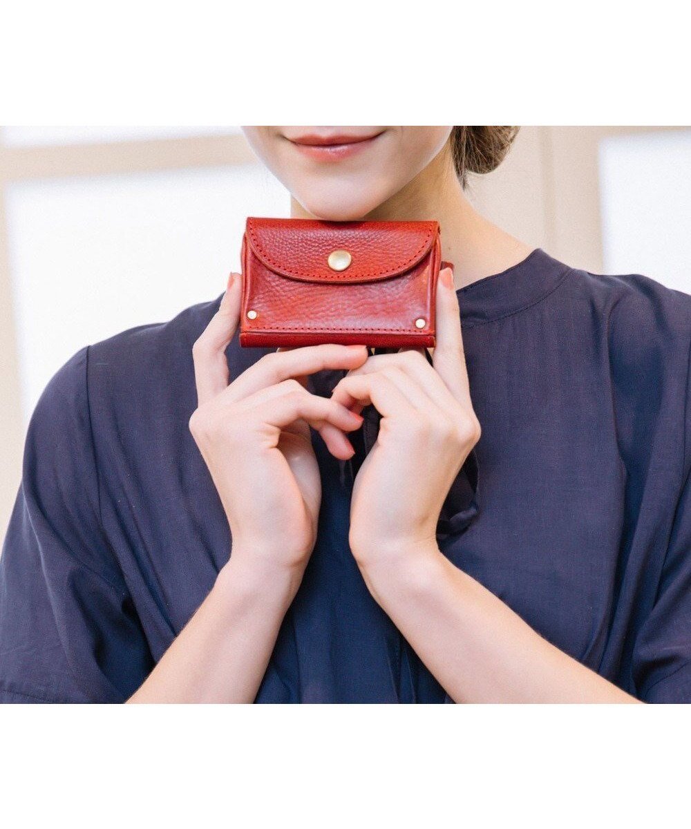 【アンビリオン/UNBILLION】のperche イタリア製牛革キーケース インテリア・キッズ・メンズ・レディースファッション・服の通販 founy(ファニー) ファッション Fashion レディースファッション Fashion for Women ミニ財布・二つ折り財布 Wallets & Card Cases アクセサリー Fashion Accessories イタリア Italy スマート Smart, Elegant 日本製 Made In Japan 財布 Wallet, Purse レッド|ID: prp329100004677185 ipo3291000000034268023