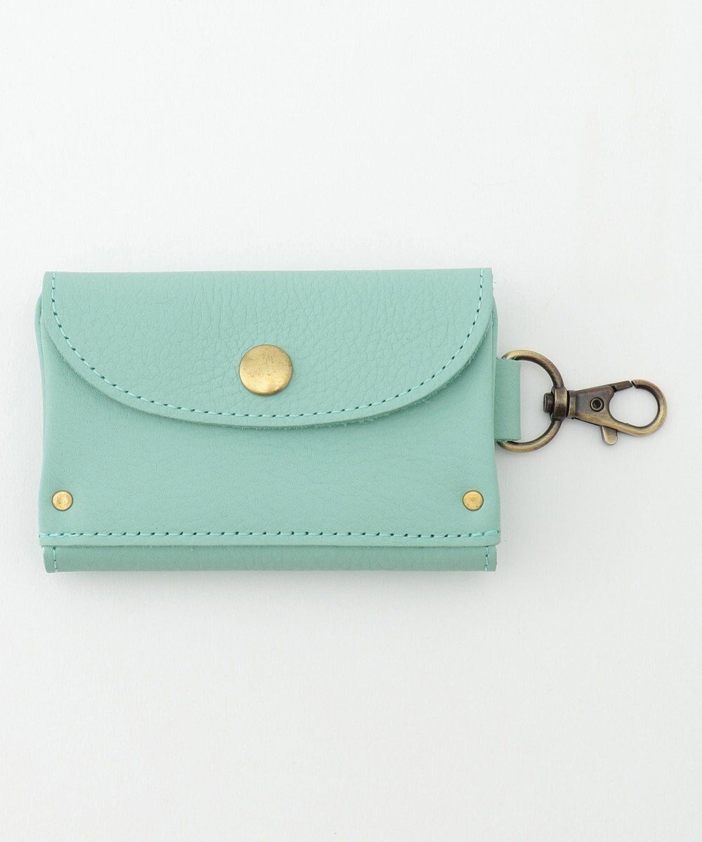 【アンビリオン/UNBILLION】のperche イタリア製牛革キーケース インテリア・キッズ・メンズ・レディースファッション・服の通販 founy(ファニー) ファッション Fashion レディースファッション Fashion for Women ミニ財布・二つ折り財布 Wallets & Card Cases アクセサリー Fashion Accessories イタリア Italy スマート Smart, Elegant 日本製 Made In Japan 財布 Wallet, Purse サックスブルー|ID: prp329100004677185 ipo3291000000034268024