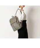 【イザック/Y'SACCS】のナイロン×牛革コンビシリーズ リュックサック グレージュ|ID: prp329100004677200 ipo3291000000034268203