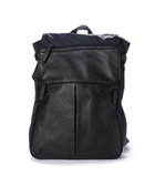 【イザック/Y'SACCS】のナイロン×牛革コンビシリーズ リュックサック ネイビー|ID: prp329100004677200 ipo3291000000034268205