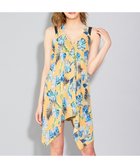 【三愛水着楽園/San-ai Resort】の【SALE】【San-ai Resort】リーフ柄 巻きパレオ F イエロー|ID: prp329100004677215 ipo3291000000033792528