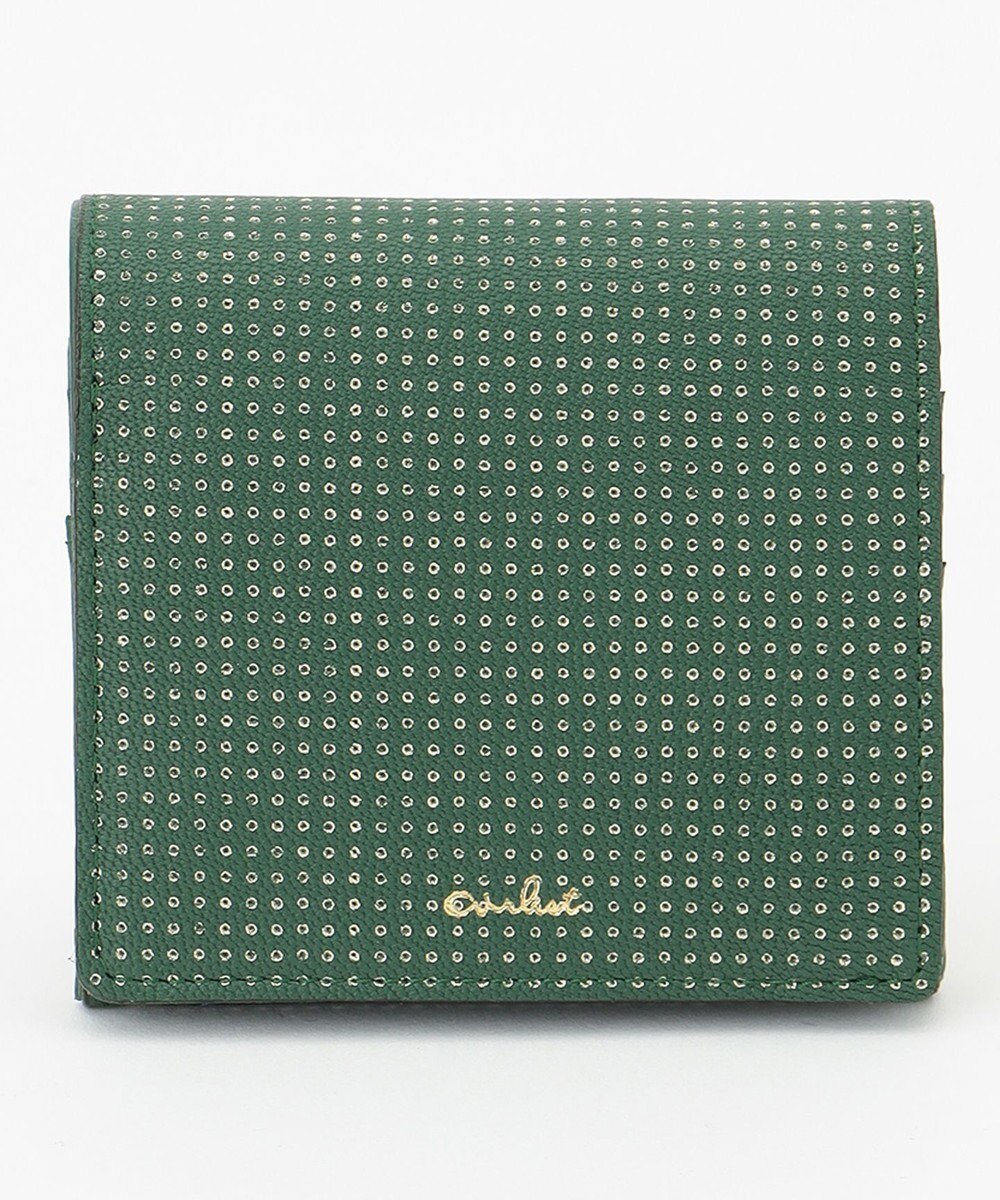 【エアリスト/airlist】のBOX小銭入付2つ折財布 PIRIKA ピリカ インテリア・キッズ・メンズ・レディースファッション・服の通販 founy(ファニー) ファッション Fashion レディースファッション Fashion for Women ミニ財布・二つ折り財布 Wallets & Card Cases コンパクト Compact, Small Size 財布 Wallet, Purse ドット Polka Dot, Dot Pattern ポケット Pocket, Pocket Detail ロマンティック Romantic, Feminine Style グリーン|ID: prp329100004677231 ipo3291000000034268573