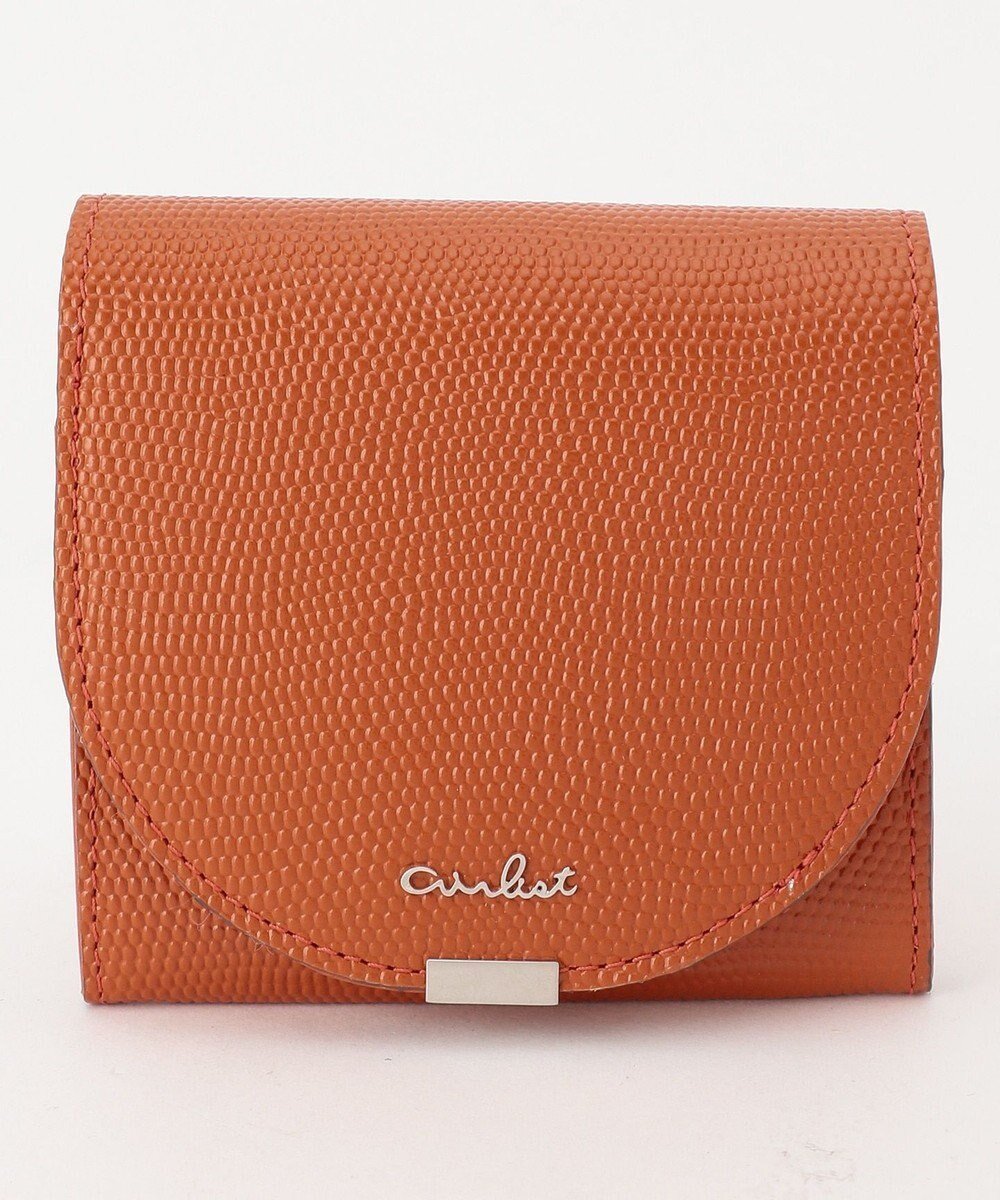 【エアリスト/airlist】の2つ折財布 LUNA ルナ インテリア・キッズ・メンズ・レディースファッション・服の通販 founy(ファニー) 　ファッション　Fashion　レディースファッション　Fashion for Women　ミニ財布・二つ折り財布　Wallets & Card Cases　コンパクト　Compact, Small Size　フラップ　Flap, Flap Pocket　ブローチ　Brooch, Pin Brooch　ポケット　Pocket, Pocket Detail　エレガント 上品　Elegant　財布　Wallet, Purse　オレンジ|ID: prp329100004677243 ipo3291000000034268716