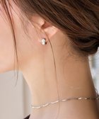 【フィービィー/phoebe】の【痛くないシリーズ/金属アレルギー対応】モードミニマルフープライトフィットイヤリング シルバー シルバー|ID: prp329100004677270 ipo3291000000034256895
