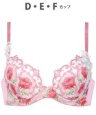 【ワコール/WACOAL】のルジェ 【ハッピーFitブラ】 ブラジャー 谷間を寄せてキープ シルエットすっきり(脇から背中) サイズに合わせたバストメイク ブラ レディース BCA437 /ワコール 人気、トレンドファッション・服の通販 founy(ファニー) ファッション Fashion レディースファッション Fashion for Women アンダー Underwear Essentials クリスタル Crystal, Swarovski チャーム Charm, Pendant ブラジャー Bra, Lingerie プリント Print, Printed Pattern レース Lace, Lace Fabric thumbnail ピンク|ID: prp329100004677317 ipo3291000000033792934