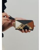 【アンビリオン/UNBILLION】のperche サスティナブルハラコミックスキーケース ブラックベージュ|ID: prp329100004677362 ipo3291000000034262478