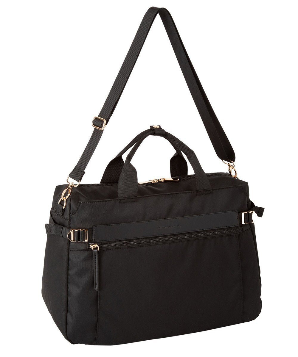 【エースバッグズアンドラゲッジ/ACE BAGS & LUGGAGE】のhiromichi nakano エリン ボストンバッグ 17566 ヒロミチナカノ 人気、トレンドファッション・服の通販 founy(ファニー) 　ファッション　Fashion　レディースファッション　Fashion for Women　ショルダー　Shoulder, Shoulder Strap　シンプル　Simple, Minimal　スタイリッシュ　Stylish, Fashionable　セットアップ　Set-Up, Coordinated Outfit　トラベル　Travel, Travel Gear　フェイクレザー　Faux Leather, PU Leather　フロント　Front, Front Design　ボストンバッグ　Boston Bag, Retro Bag　ポケット　Pocket, Pocket Detail　エレガント 上品　Elegant　 other-1|ID: prp329100004677390 ipo3291000000033793434