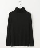 【自由区/JIYU-KU】の【洗える】ベアテレコボトルネック カットソー ブラック|ID: prp329100004677427 ipo3291000000033793620