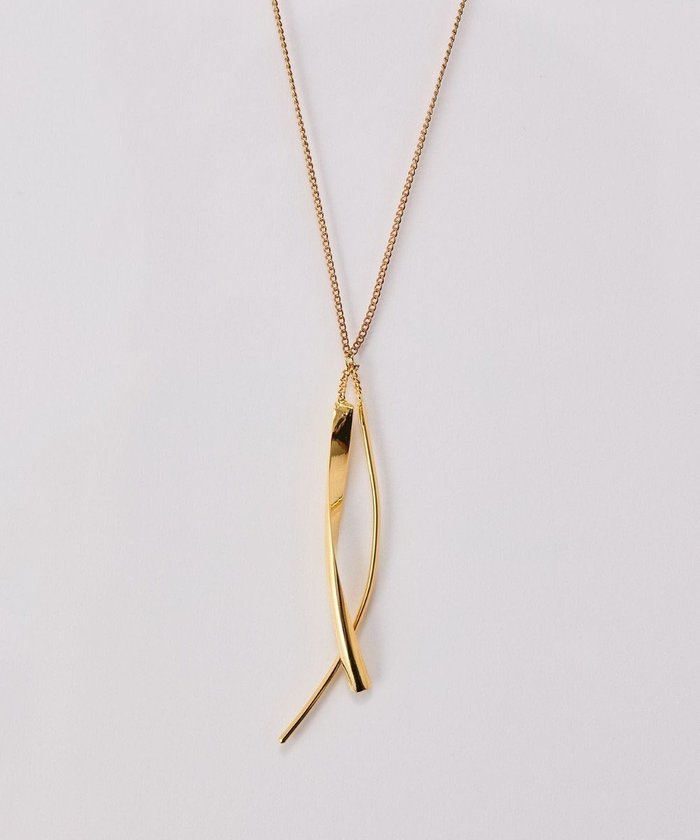 【フィービィー/phoebe】の【金属アレルギー対応】ツインカーブYラインネックレス ゴールド/全長 67～70cm/ニッケルフリー インテリア・キッズ・メンズ・レディースファッション・服の通販 founy(ファニー) https://founy.com/ ファッション Fashion レディースファッション Fashion for Women ジュエリー Jewelry ネックレス Necklaces & Pendants アクセサリー Fashion Accessories シンプル Simple, Minimal ネックレス Necklace, Pendant Necklace バランス Balance, Style Balance フォルム Silhouette, Form モチーフ Motif, Design Theme |ID: prp329100004677448 ipo3291000000033793727
