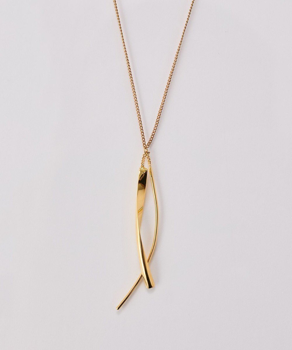 【フィービィー/phoebe】の【金属アレルギー対応】ツインカーブYラインネックレス ゴールド/全長 67～70cm/ニッケルフリー 人気、トレンドファッション・服の通販 founy(ファニー) 　ファッション　Fashion　レディースファッション　Fashion for Women　ジュエリー　Jewelry　ネックレス　Necklaces & Pendants　アクセサリー　Fashion Accessories　シンプル　Simple, Minimal　ネックレス　Necklace, Pendant Necklace　バランス　Balance, Style Balance　フォルム　Silhouette, Form　モチーフ　Motif, Design Theme　 other-1|ID: prp329100004677448 ipo3291000000033793727