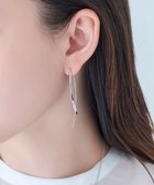 【フィービィー/phoebe】の【金属アレルギー対応】ツインカーブアメリカンピアス シルバー/ニッケルフリー シルバー|ID: prp329100004677462 ipo3291000000033793775