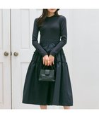 【フェルゥ/Feroux】のティアードスカートドッキング ワンピース ネイビー系|ID: prp329100004677494 ipo3291000000035608678