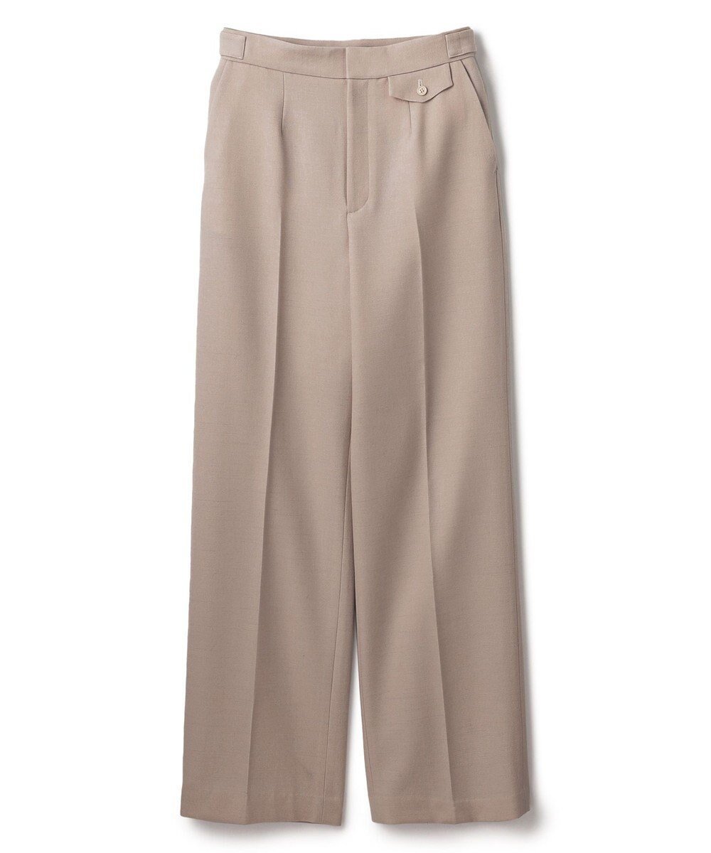 【ベイジ,/BEIGE,】のBUNNELL / ウールタブボタンストレートパンツ 人気、トレンドファッション・服の通販 founy(ファニー) 　ファッション　Fashion　レディースファッション　Fashion for Women　パンツ　Pants & Trousers　エレガント 上品　Elegant　シンプル　Simple, Minimal　ジャケット　Jacket, Outerwear　ストレート　Straight, Straight Cut　セットアップ　Set-Up, Coordinated Outfit　センター　Center, Center Line　バランス　Balance, Style Balance　ポケット　Pocket, Pocket Detail　冬　Winter / This Winter　A/W・秋冬　Autumn/Winter　 other-1|ID: prp329100004677514 ipo3291000000033794041