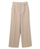 【ベイジ,/BEIGE,】のBUNNELL / ウールタブボタンストレートパンツ L.Taupe|ID: prp329100004677514 ipo3291000000034105923