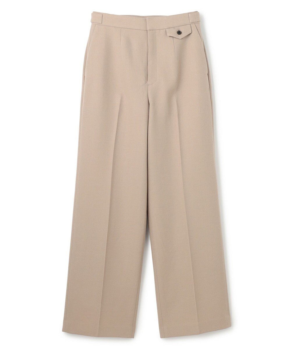 【ベイジ,/BEIGE,】のBUNNELL / ウールタブボタンストレートパンツ インテリア・キッズ・メンズ・レディースファッション・服の通販 founy(ファニー) ファッション Fashion レディースファッション Fashion for Women パンツ Pants & Trousers エレガント 上品 Elegant シンプル Simple, Minimal ジャケット Jacket, Outerwear ストレート Straight, Straight Cut セットアップ Set-Up, Coordinated Outfit センター Center, Center Line バランス Balance, Style Balance ポケット Pocket, Pocket Detail 冬 Winter / This Winter A/W・秋冬 Autumn/Winter L.Taupe|ID: prp329100004677514 ipo3291000000034105923
