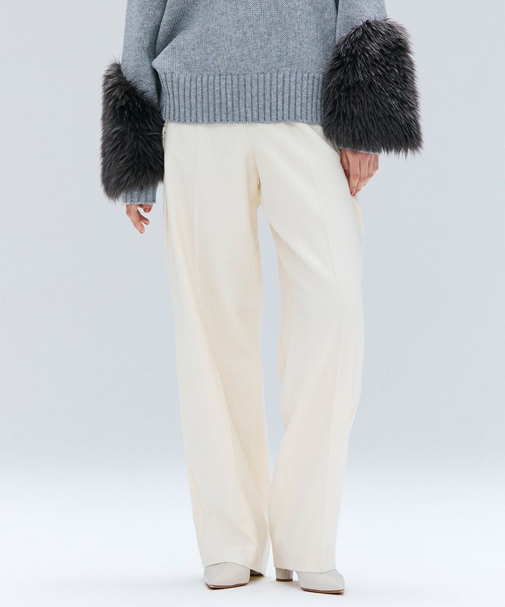【ベイジ,/BEIGE,】のTERNES / 変形タックウールワイドパンツ 人気、トレンドファッション・服の通販 founy(ファニー) 　ファッション　Fashion　レディースファッション　Fashion for Women　パンツ　Pants & Trousers　セットアップ　Set-Up, Coordinated Outfit　バランス　Balance, Style Balance　ロング　Long, Long-Length　ワイド　Wide, Wide Fit　A/W・秋冬　Autumn/Winter　 other-1|ID: prp329100004677516 ipo3291000000033794048