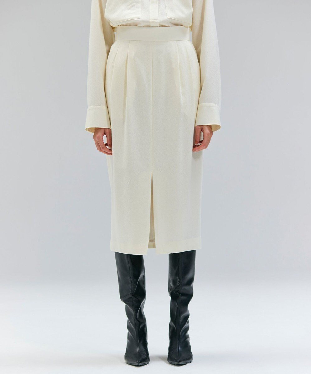 【ベイジ,/BEIGE,】のTERNES / 2タックウールスカート 人気、トレンドファッション・服の通販 founy(ファニー) 　ファッション　Fashion　レディースファッション　Fashion for Women　スカート　Skirts　シューズ　Shoes, Footwear　スリット　Slit, Slit Detail　セットアップ　Set-Up, Coordinated Outfit　トレンド　Trend, Trending Now　フォーマル　Formal, Dressy　ロング　Long, Long-Length　A/W・秋冬　Autumn/Winter　 other-1|ID: prp329100004677521 ipo3291000000033794072