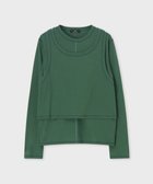 【ポール スミス/Paul Smith】のレイヤード シアー カットソー グリーン|ID: prp329100004677527 ipo3291000000033794096