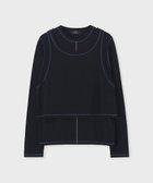 【ポール スミス/Paul Smith】のレイヤード シアー カットソー ブラック|ID: prp329100004677527 ipo3291000000033794098