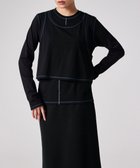 【ポール スミス/Paul Smith】のレイヤード シアー カットソー ブラック|ID: prp329100004677527 ipo3291000000033919504