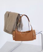 【トプカピ/TOPKAPI】の【TREASURE TOPKAPI】ナイロン サイドポケット ワンハンドル ショルダーバッグ 人気、トレンドファッション・服の通販 founy(ファニー) ファッション Fashion レディースファッション Fashion for Women バッグ Bags 新作・新入荷 New Arrivals / New In ショルダー Shoulder, Shoulder Strap スクエア Square, Square Shape ダブル Double, Double-Breasted ポケット Pocket, Pocket Detail ミックス Mix, Mixed Style エレガント 上品 Elegant 財布 Wallet, Purse thumbnail キャメル|ID: prp329100004677554 ipo3291000000033794230