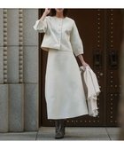 【アンフィーロ 自由区/UNFILO】のBEAUTY FORM KNIT フレアスカート グレージュ|ID: prp329100004677572 ipo3291000000033940251