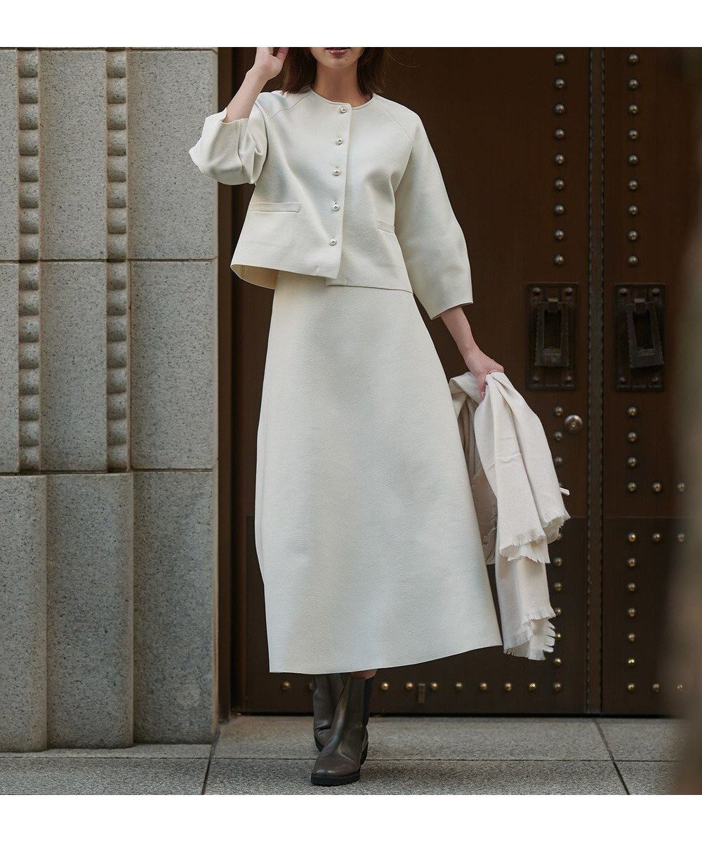 【アンフィーロ 自由区/UNFILO】のBEAUTY FORM KNIT フレアスカート インテリア・キッズ・メンズ・レディースファッション・服の通販 founy(ファニー) ファッション Fashion レディースファッション Fashion for Women スカート Skirts Aライン・フレアスカート A-Line & Flared Skirts ウォッシャブル Machine Washable カーディガン Cardigan, Knitwear 軽量 Lightweight, Ultra Light シンプル Simple, Minimal ストレッチ Stretch, Stretchy Fabric セットアップ Set-Up, Coordinated Outfit フォルム Silhouette, Form フレア Flare, Flared リラックス Relax, Relaxed Fit 楽ちん Easy Fit, Comfortable A/W・秋冬 Autumn/Winter おすすめ Recommended / Our Picks エレガント 上品 Elegant グレージュ|ID: prp329100004677572 ipo3291000000033940251