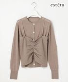 【23区/NIJYUSANKU】の【エステータ】ビスチェカーディガン 人気、トレンドファッション・服の通販 founy(ファニー) ファッション Fashion レディースファッション Fashion for Women トップス・カットソー Cut & Sew Tops カーディガン・羽織り Layered Style Cardigans ビスチェ Bustiers & Corset Tops / Layered Bustier Style カーディガン Cardigan, Knitwear シルク Silk, 100% Silk ビスチェ Bustier, Corset Top A/W・秋冬 Autumn/Winter 新作・新入荷 New Arrivals / New In おすすめ Recommended / Our Picks thumbnail モカブラウン|ID: prp329100004677579 ipo3291000000033794381