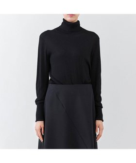 【23区/NIJYUSANKU】 【エステータ】シルクリブ タートルニット人気、トレンドファッション・服の通販 founy(ファニー) ファッション Fashion レディースファッション Fashion for Women トップス・カットソー Cut & Sew Tops ニット Knit Tops & Sweaters シルク Silk, 100% Silk ストレッチ Stretch, Stretchy Fabric スリット Slit, Slit Detail セーター Sweater, Knitwear タートル Turtleneck, Turtle Collar タートルネック Turtleneck, High Neck ワイドリブ Wide Rib, Wide Ribbed Knit A/W・秋冬 Autumn/Winter 新作・新入荷 New Arrivals / New In エレガント 上品 Elegant |ID:prp329100004677581