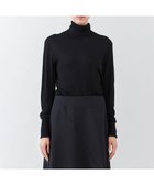 【23区/NIJYUSANKU】の【エステータ】シルクリブ タートルニット 人気、トレンドファッション・服の通販 founy(ファニー) ファッション Fashion レディースファッション Fashion for Women トップス・カットソー Cut & Sew Tops ニット Knit Tops & Sweaters シルク Silk, 100% Silk ストレッチ Stretch, Stretchy Fabric スリット Slit, Slit Detail セーター Sweater, Knitwear タートル Turtleneck, Turtle Collar タートルネック Turtleneck, High Neck ワイドリブ Wide Rib, Wide Ribbed Knit A/W・秋冬 Autumn/Winter 新作・新入荷 New Arrivals / New In エレガント 上品 Elegant thumbnail ブラック|ID: prp329100004677581 ipo3291000000033794385