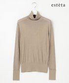 【23区/NIJYUSANKU】の【エステータ】シルクリブ タートルニット 人気、トレンドファッション・服の通販 founy(ファニー) ファッション Fashion レディースファッション Fashion for Women トップス・カットソー Cut & Sew Tops ニット Knit Tops & Sweaters シルク Silk, 100% Silk ストレッチ Stretch, Stretchy Fabric スリット Slit, Slit Detail セーター Sweater, Knitwear タートル Turtleneck, Turtle Collar タートルネック Turtleneck, High Neck ワイドリブ Wide Rib, Wide Ribbed Knit A/W・秋冬 Autumn/Winter 新作・新入荷 New Arrivals / New In エレガント 上品 Elegant thumbnail セージ|ID: prp329100004677581 ipo3291000000033794388