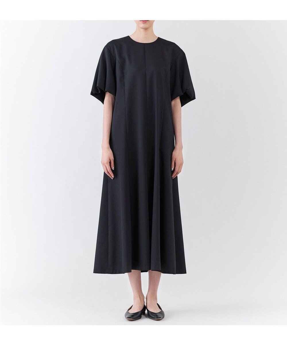 【23区/NIJYUSANKU】の【エステータ】ライトダブルクロス ワンピース 人気、トレンドファッション・服の通販 founy(ファニー) 　ファッション　Fashion　レディースファッション　Fashion for Women　ワンピース　Dresses　スリーブ　Sleeve, Long Sleeve / Short Sleeve　バルーン　Balloon, Balloon Silhouette　フェミニン　Feminine, Girly　ボトム　Bottoms, Lower Wear　A/W・秋冬　Autumn/Winter　冬　Winter / This Winter　新作・新入荷　New Arrivals / New In　 other-1|ID: prp329100004677599 ipo3291000000033794455