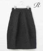 【23区/NIJYUSANKU】の【R(アール)】LIMONTAフラワージャカード スカート ブラック系|ID: prp329100004677626 ipo3291000000033794578