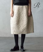 【23区/NIJYUSANKU】の【R(アール)】LIMONTAフラワージャカード スカート ベージュ系|ID: prp329100004677626 ipo3291000000033794580