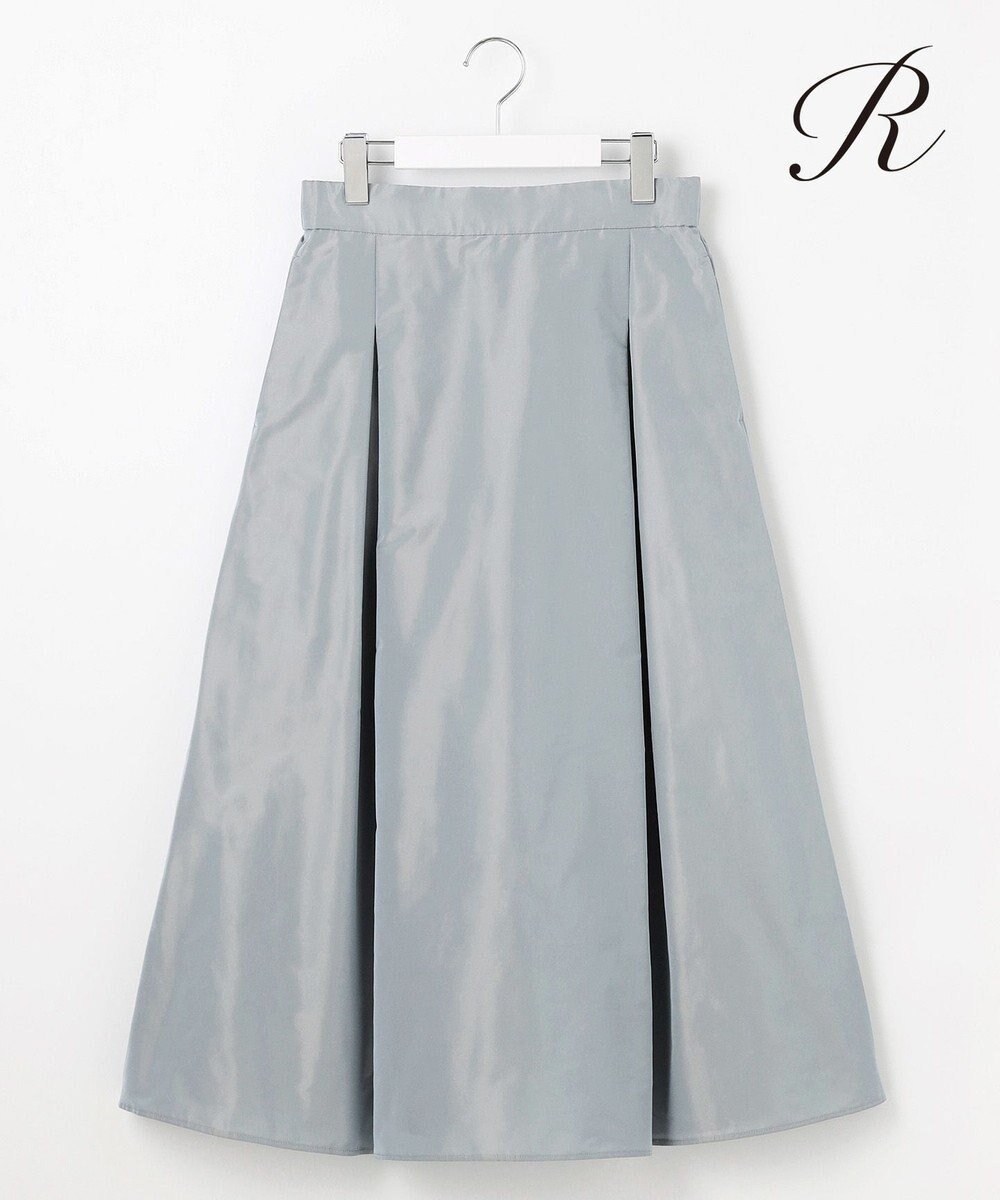 【23区/NIJYUSANKU】の【R(アール)】ブライトタフタ スカート インテリア・キッズ・メンズ・レディースファッション・服の通販 founy(ファニー) ファッション Fashion レディースファッション Fashion for Women スカート Skirts イタリア Italy インポート Imported Fashion シンプル Simple, Minimal タフタ Taffeta, Structured Fabric 人気 Popular, Best Seller ブライト Bright, Shiny プリーツ Pleats, Pleated ボックス Boxy, Box Shape A/W・秋冬 Autumn/Winter 冬 Winter / This Winter エレガント 上品 Elegant 2025年 2025 2025-2026秋冬・A/W Autumn/Winter 2025–26 AW25–26 ブルーグレー系|ID: prp329100004677628 ipo3291000000033794590