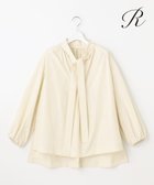 【23区/NIJYUSANKU】の【R(アール)】ポリエステルシルクタフタ ボウタイ ブラウス アイボリー系|ID: prp329100004677631 ipo3291000000033794606