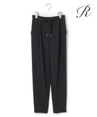 【23区/NIJYUSANKU】の【R(アール)】ライトダブルクロス ドロスト テーパードパンツ ブラック系|ID: prp329100004677638 ipo3291000000035642552