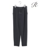 【23区/NIJYUSANKU】の【R(アール)】ライトダブルクロス ドロスト テーパードパンツ ネイビー系|ID: prp329100004677638 ipo3291000000035642554