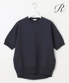 【23区/NIJYUSANKU】の【R(アール)】フォルムニット Tシャツ ネイビー系|ID: prp329100004677645 ipo3291000000033794666