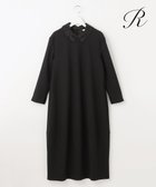【23区/NIJYUSANKU】の【R(アール)】ダブルクロス レース襟 ワンピース ブラック系|ID:prp329100004677671