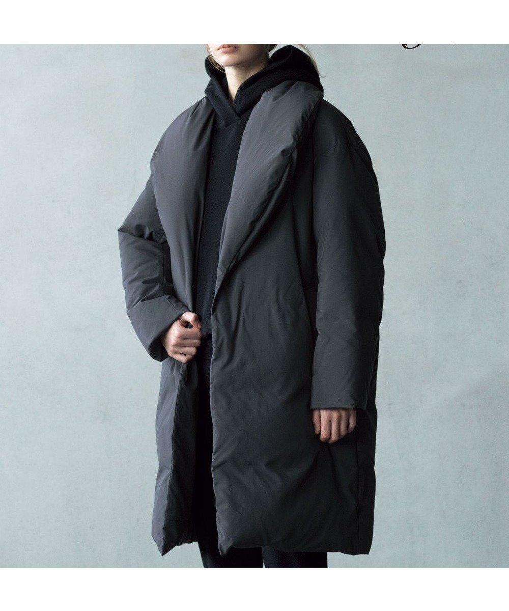 【23区/NIJYUSANKU】の【R(アール)】LIMONTAライトダウン ショールカラーコート 人気、トレンドファッション・服の通販 founy(ファニー) 　ファッション　Fashion　レディースファッション　Fashion for Women　アウター　Coat / Outerwear Collection　コート・ロングコート・ピーコート　Long Coats, Peacoats & More　レディースジャケット・軽アウター　Jackets　イタリア　Italy　エレガント 上品　Elegant　軽量　Lightweight, Ultra Light　ショール　Shawl, Wrap　ジャケット　Jacket, Outerwear　タフタ　Taffeta, Structured Fabric　ダウン　Down, Puffer　定番　Standard, Basic Item　人気　Popular, Best Seller　防寒　Cold Protection, Winter-Ready　A/W・秋冬　Autumn/Winter　冬　Winter / This Winter　新作・新入荷　New Arrivals / New In　2025年　2025　2025-2026秋冬・A/W　Autumn/Winter 2025–26 AW25–26　 other-1|ID: prp329100004677677 ipo3291000000033794829