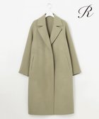 【23区/NIJYUSANKU】の【R(アール)】ウールメルトンリバー ロング ラップコート オリーブ系|ID: prp329100004677678 ipo3291000000033794845