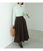 【アンフィーロ 自由区/UNFILO】の【VERY×UNFILOコラボ】BEAUTY FORM JERSEY+ ボリューム フレアスカート ブラウン|ID: prp329100004677685 ipo3291000000033794890