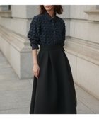 【アンフィーロ 自由区/UNFILO】の【VERY×UNFILOコラボ】BEAUTY FORM JERSEY+ ボリューム フレアスカート 【WEB限定】ブラック|ID: prp329100004677685 ipo3291000000033940271