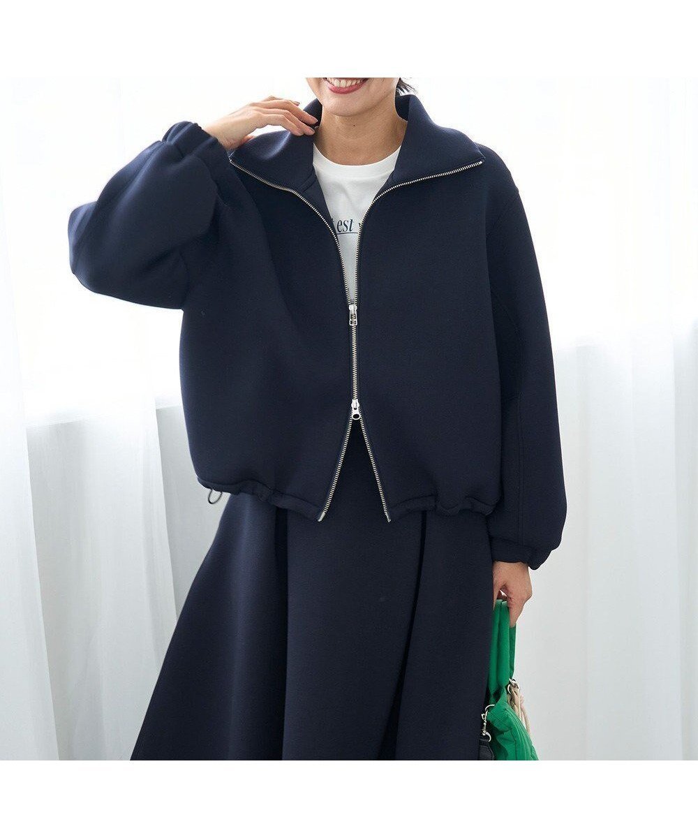 【アンフィーロ 自由区/UNFILO】の【VERY×UNFILOコラボ】BEAUTY FORM JERSEY+ ZIPブルゾン 人気、トレンドファッション・服の通販 founy(ファニー) ファッション Fashion レディースファッション Fashion for Women アウター Coat / Outerwear Collection レディースジャケット・軽アウター Jackets ブルゾンジャケット・スポーティアウター Blouson Jackets クロップド Cropped, Short Length コラボ Collaboration, Collab 今季 This Season, Current Season 軽量 Lightweight, Ultra Light ジャケット Jacket, Outerwear スタンド Stand Collar, Upright Stand ストレッチ Stretch, Stretchy Fabric セットアップ Set-Up, Coordinated Outfit フォルム Silhouette, Form ブルゾン Blouson, Bomber Jacket A/W・秋冬 Autumn/Winter おすすめ Recommended / Our Picks other-1|ID: prp329100004677686 ipo3291000000034122453